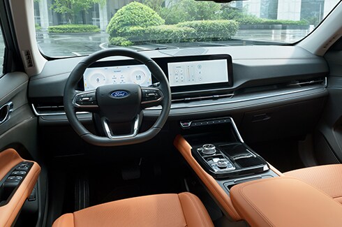 Gran Conectividad de Ford Territory 2026, SUV con Doble Pantalla en Tablero